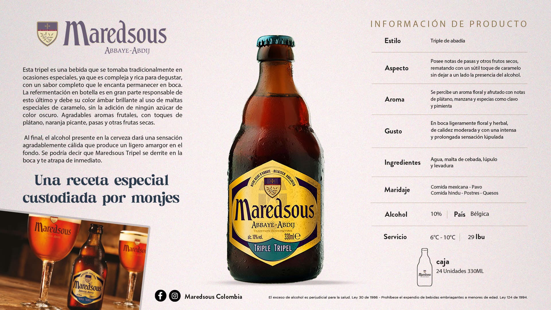 Maredsous Triple 330 ml