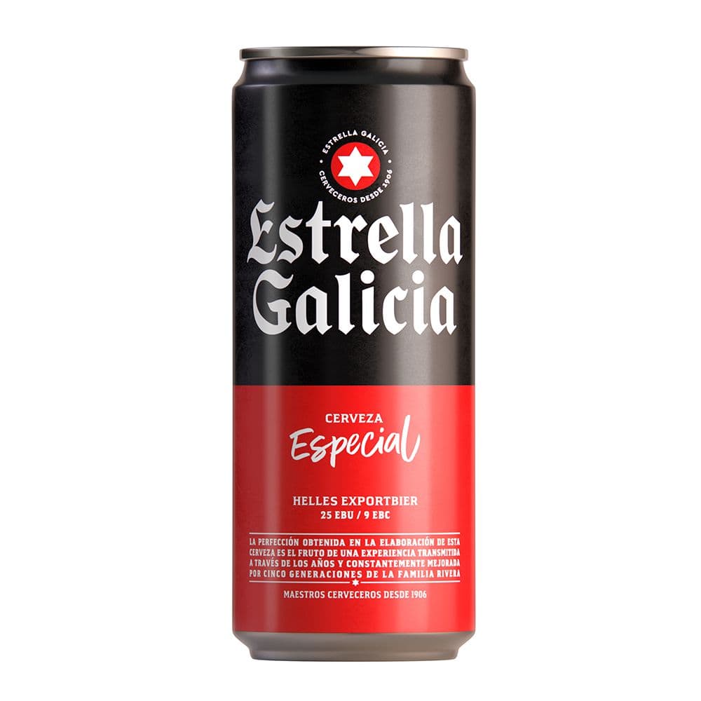 Estrella Galicia Especial Lata 330 ml