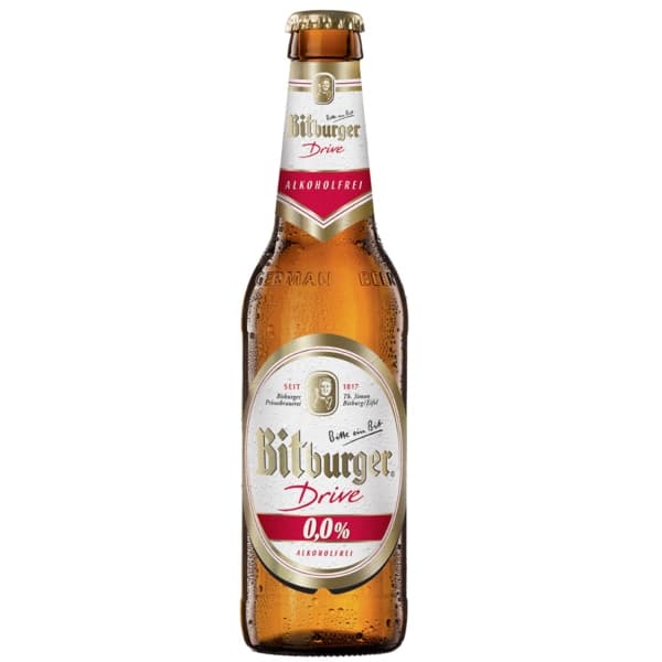 Cerveza Bitburger Drive Sin Alcohol Botella