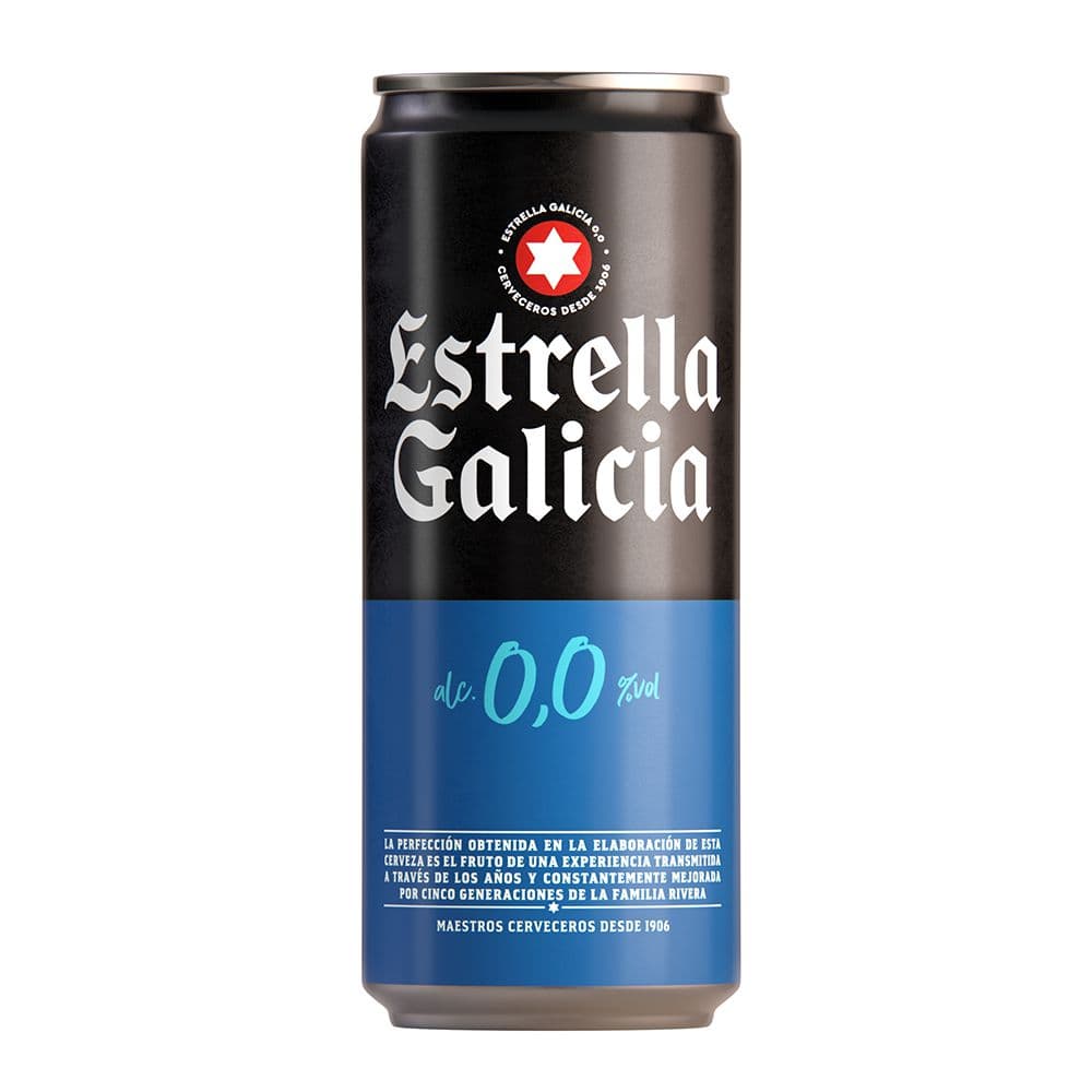 Estrella Galicia 0,0 Lata 330 ml