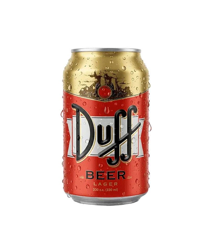 Cerveza Duff Beer Lata