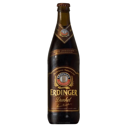 Cerveza Erdinger Dunkel Botella