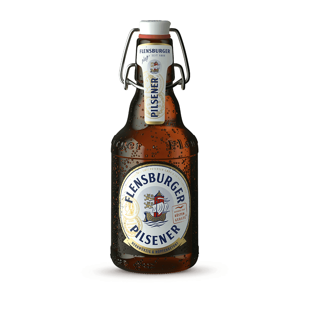 Cerveza Flensburger Pilsener Botella