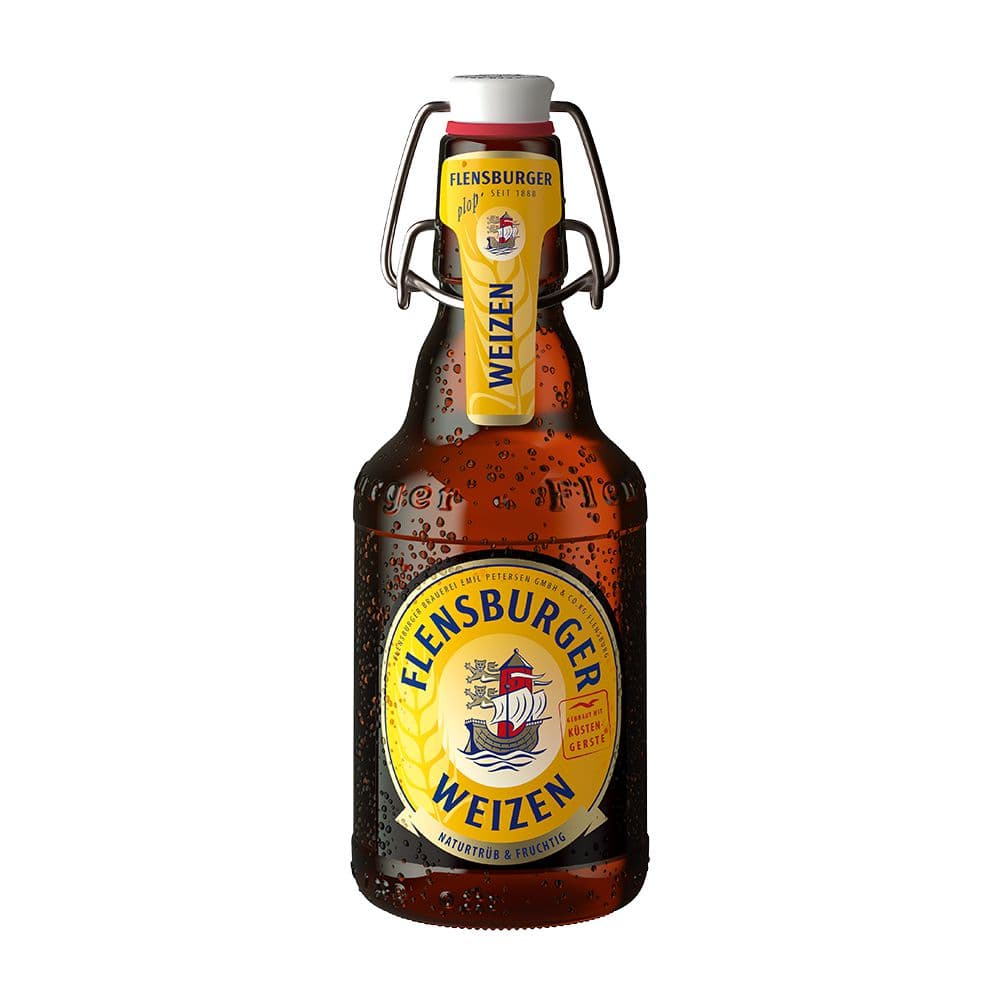 Cerveza Flensburger Weizen Botella