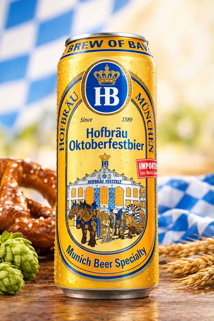 Hofbräu Oktoberfest Lata 500 ml